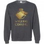 Wedding is coming with wolf of winterfell for fan game of thrones Sweatshirt