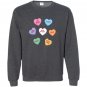 Valentines conversation hearts Sweatshirt