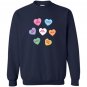 Valentines conversation hearts Sweatshirt