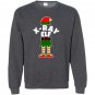 X-ray elf christmas x-ray technologist rad tech xray Sweatshirt