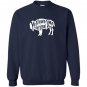 Yellowstone national park bison buffalo wildlife Sweatshirt