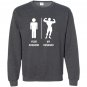 Your husband my husband funny bodybuilder Sweatshirt