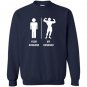 Your husband my husband funny bodybuilder Sweatshirt