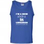 Im a mom librarian nothing scares me mother day gift Tank Top