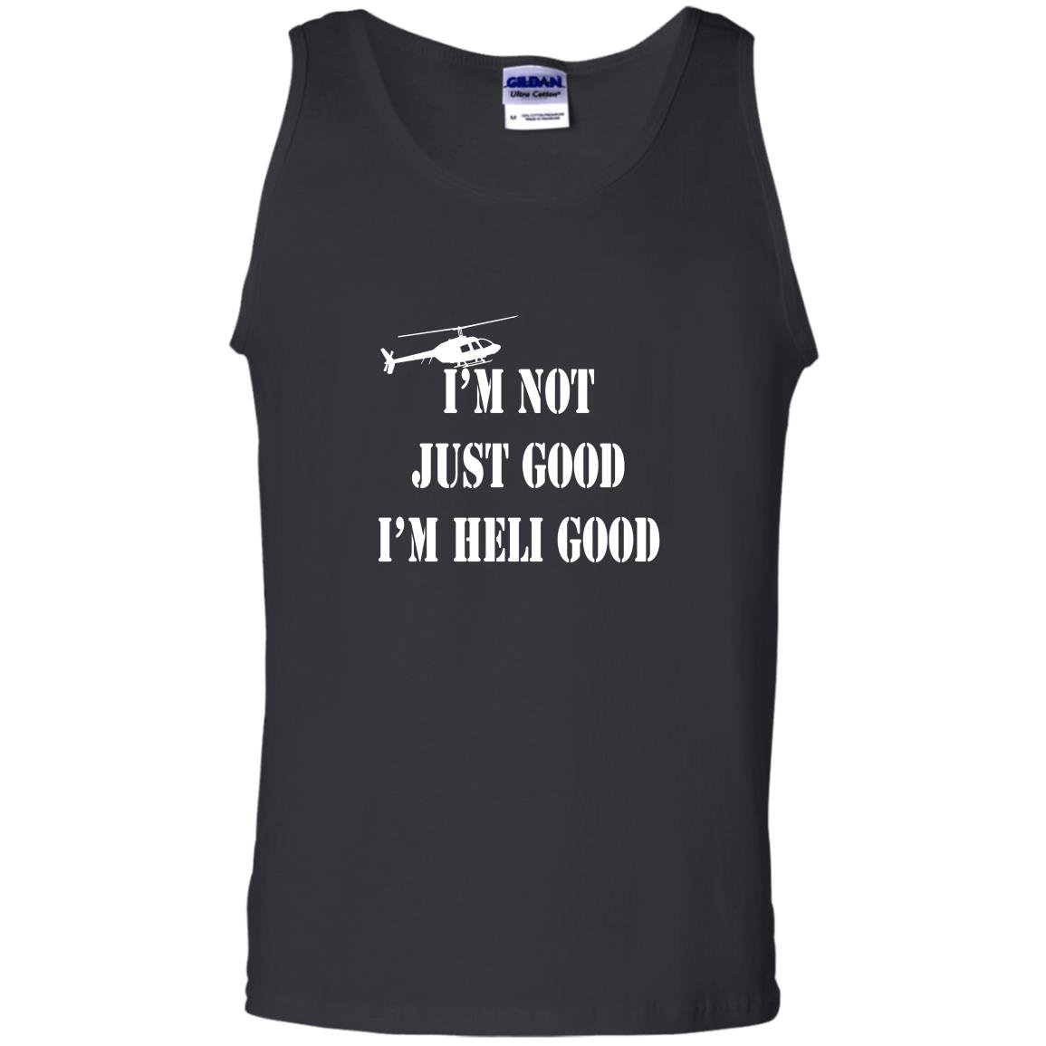 Im heli good helicopter pilot fathers day Tank Top