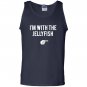 Im with jellyfish halloween costume funny couples Tank Top