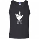 I really love you american sign language asl Tank Top