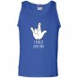 I really love you american sign language asl Tank Top