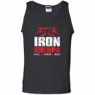 Iron sherpa tri sherpa triathlon haul cheer beer Tank Top
