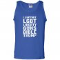 I support liberty guns bible trump funny Tank Top