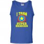 I train super heroes for awesome teachers Tank Top