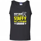 Its a staffy not a freakin shark staffy dog Tank Top