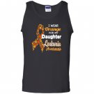 I wear orange for my daughter leukemia awareness Tank Top