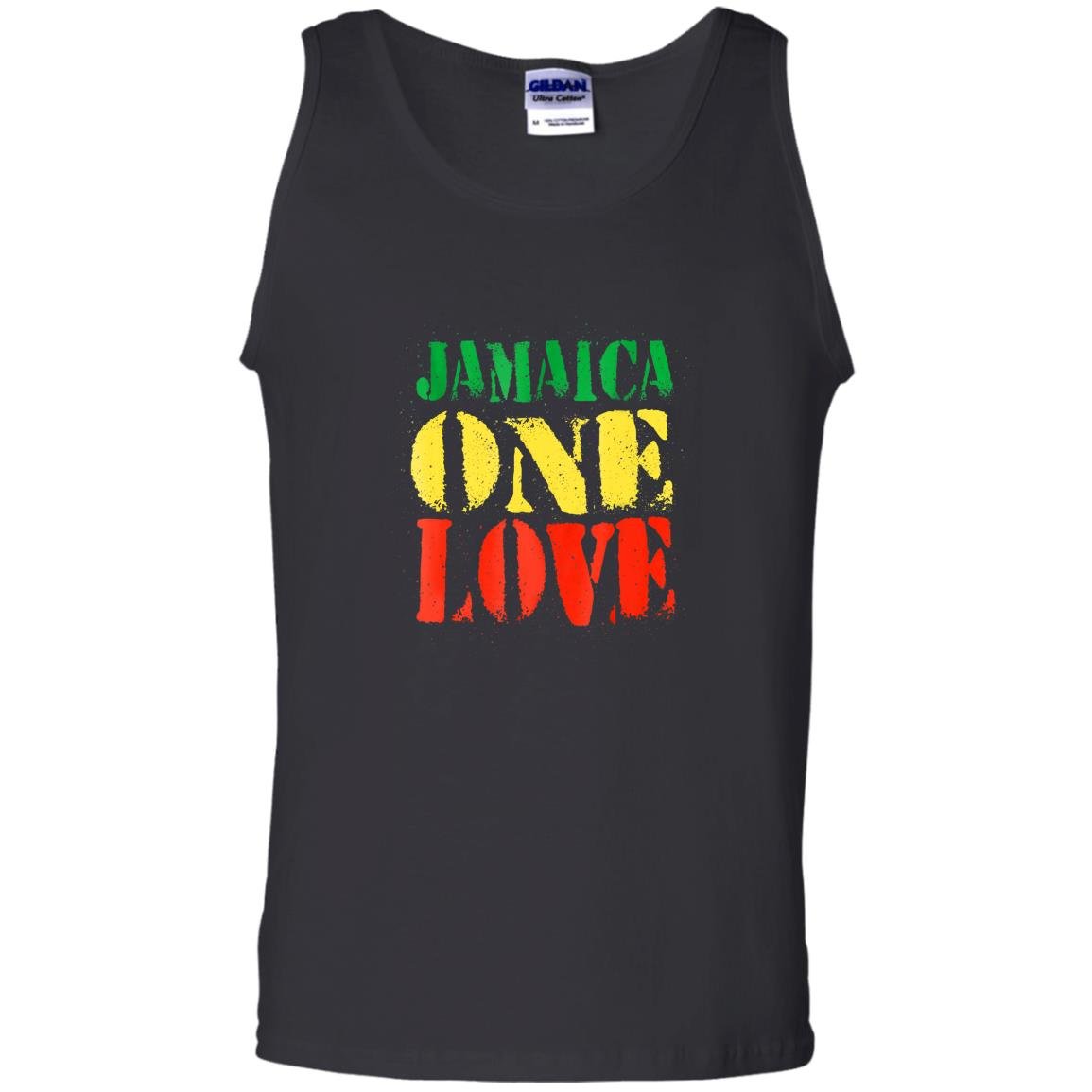 Jamaica one love rasta colors reggae Tank Top