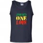 Jamaica one love rasta colors reggae Tank Top