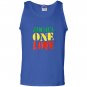 Jamaica one love rasta colors reggae Tank Top