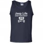 Jeep life money parts repeat Tank Top