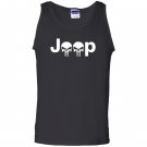 Jeep logo with punisher skulls 4x4 off road wrangler Tank Top