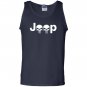 Jeep logo with punisher skulls 4x4 off road wrangler Tank Top