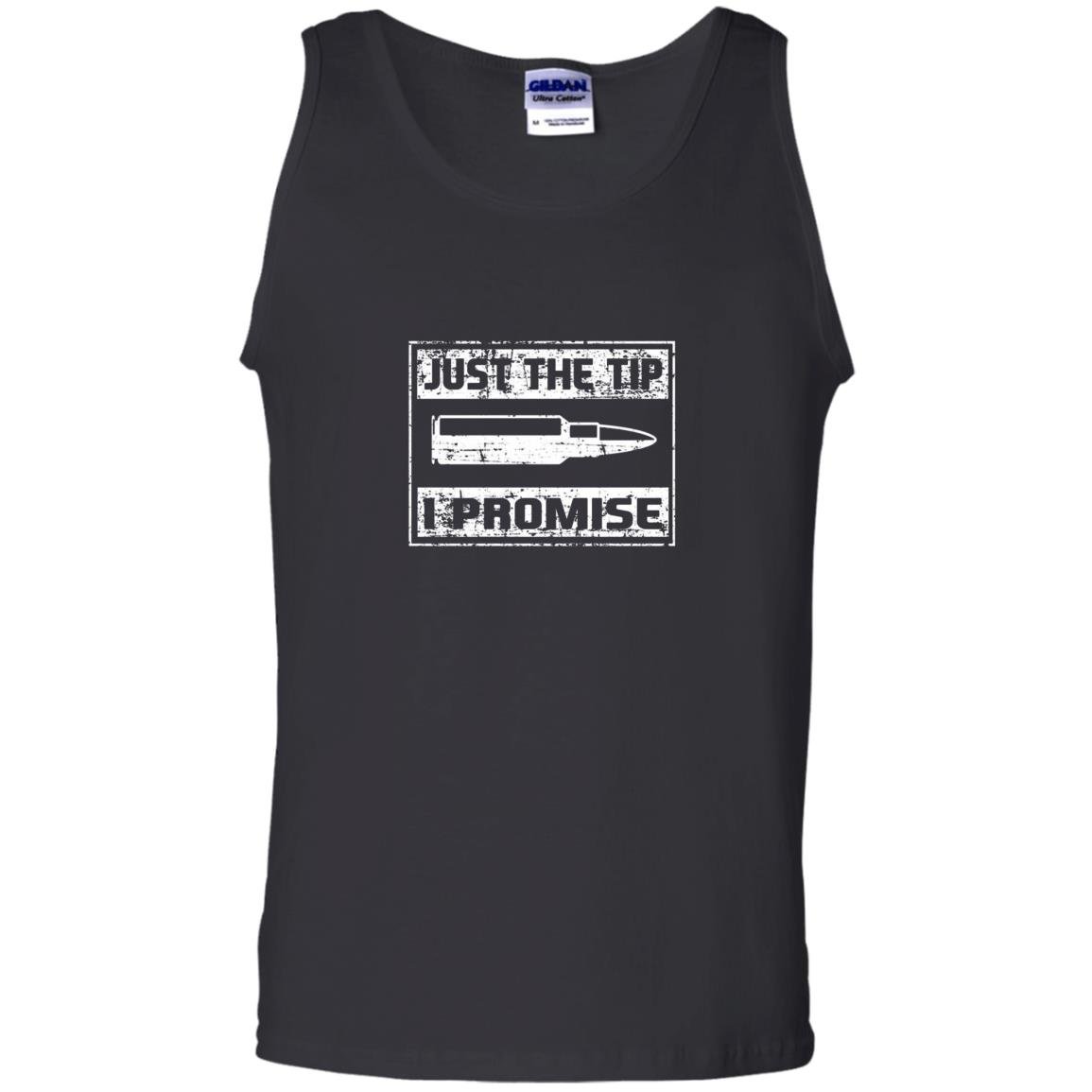 Just the tip i promise funny veteran Tank Top