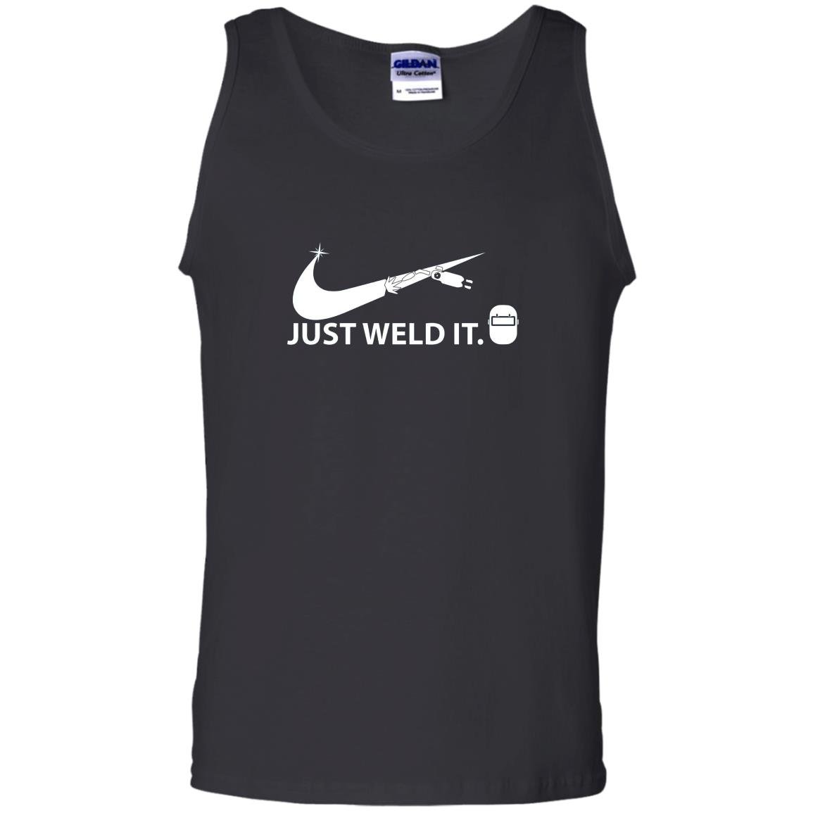 Just weld it funny gift welder welding symbol Tank Top