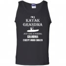 Kayak kayak grandma is cooler Tank Top