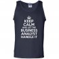 Keep calm and let the business analyst handle it Tank Top