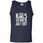 Kings are born on july 21st funny birthday Tank Top