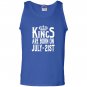 Kings are born on july 21st funny birthday Tank Top