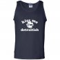 Kiss me im detroitish distressed Tank Top