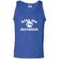 Kiss me im detroitish distressed Tank Top