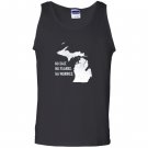 Lake michigan funny no sharks salt worries born home Tank Top