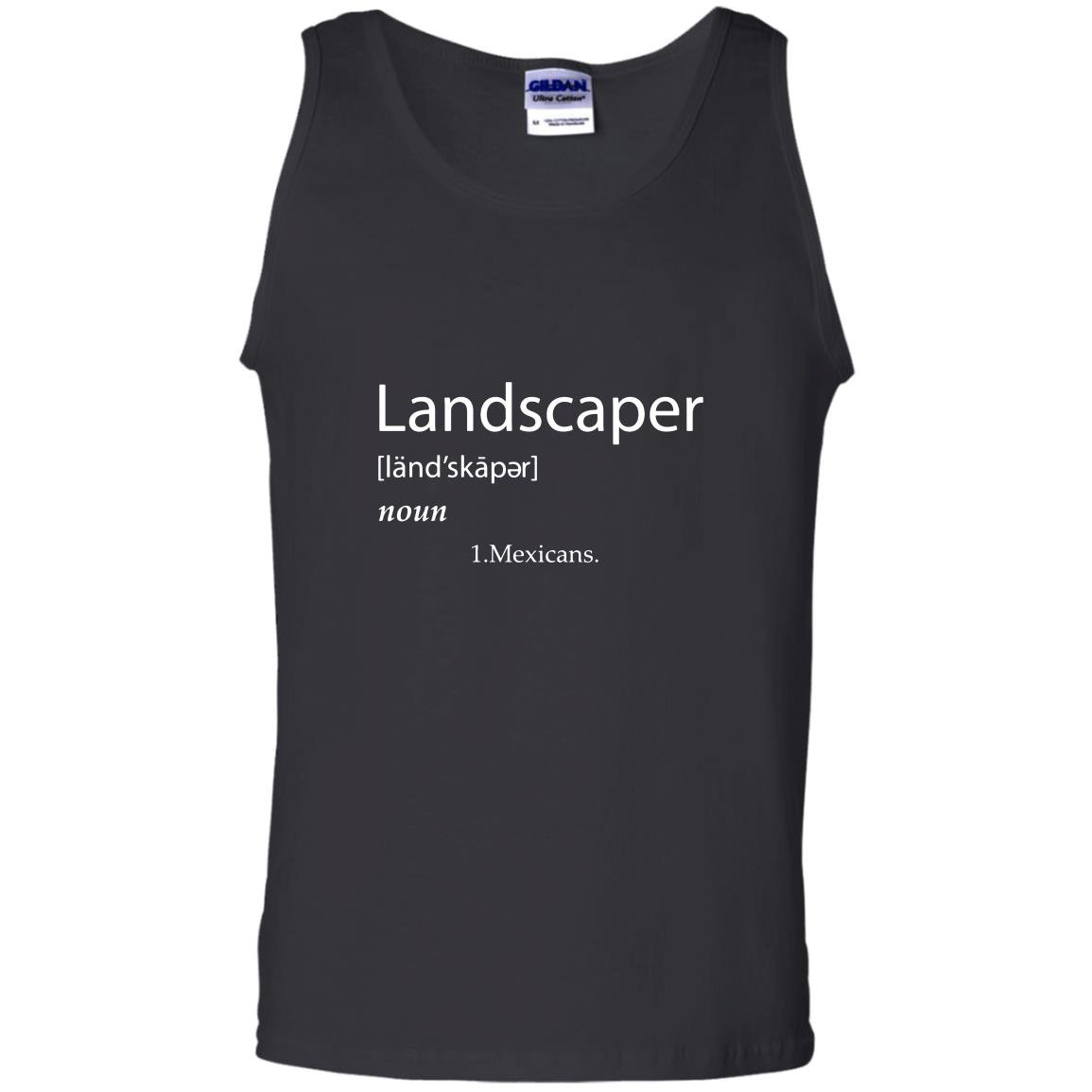 Landscaper definition landscaping mexican joke gift Tank Top