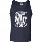Last night wine into vomit jesus Tank Top