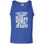 Last night wine into vomit jesus Tank Top