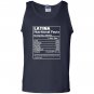 Latina nutritional fatcs Tank Top