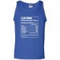 Latina nutritional fatcs Tank Top