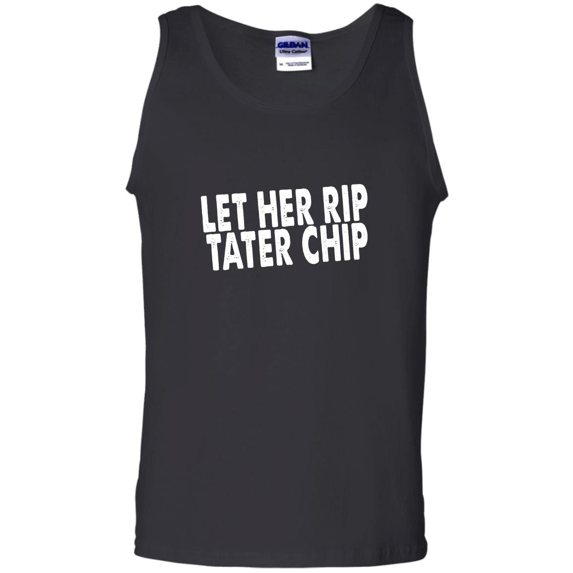 Let her rip tater chip funny car video graphic Tank Top