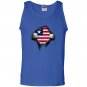 Liberia flag liberian flag hands Tank Top