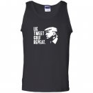 Lie tweet golf repeat donald-trump Tank Top