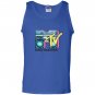 Logo retro teal boombox Tank Top