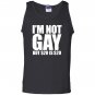 Loo show im not gay but 20 bucks is 20 bucks workout graphic Tank Top