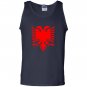 Loo show albanian flag eagle Tank Top