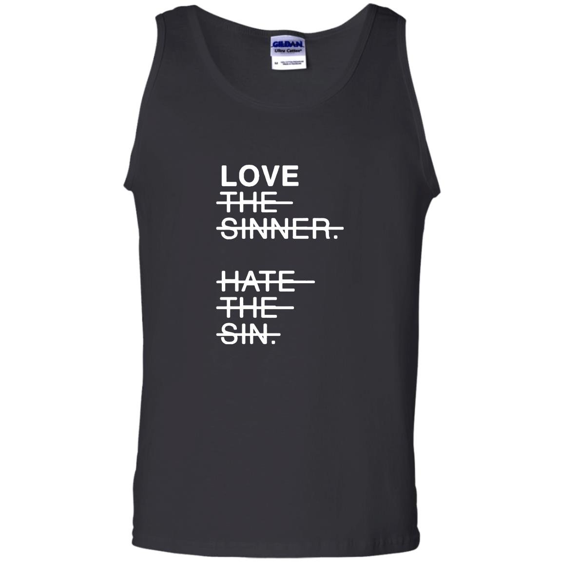 Love the sinner hate the sign Tank Top