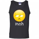 Meh bored emoji face Tank Top