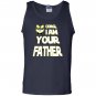 Fathers day corgi i am your father Tank Top