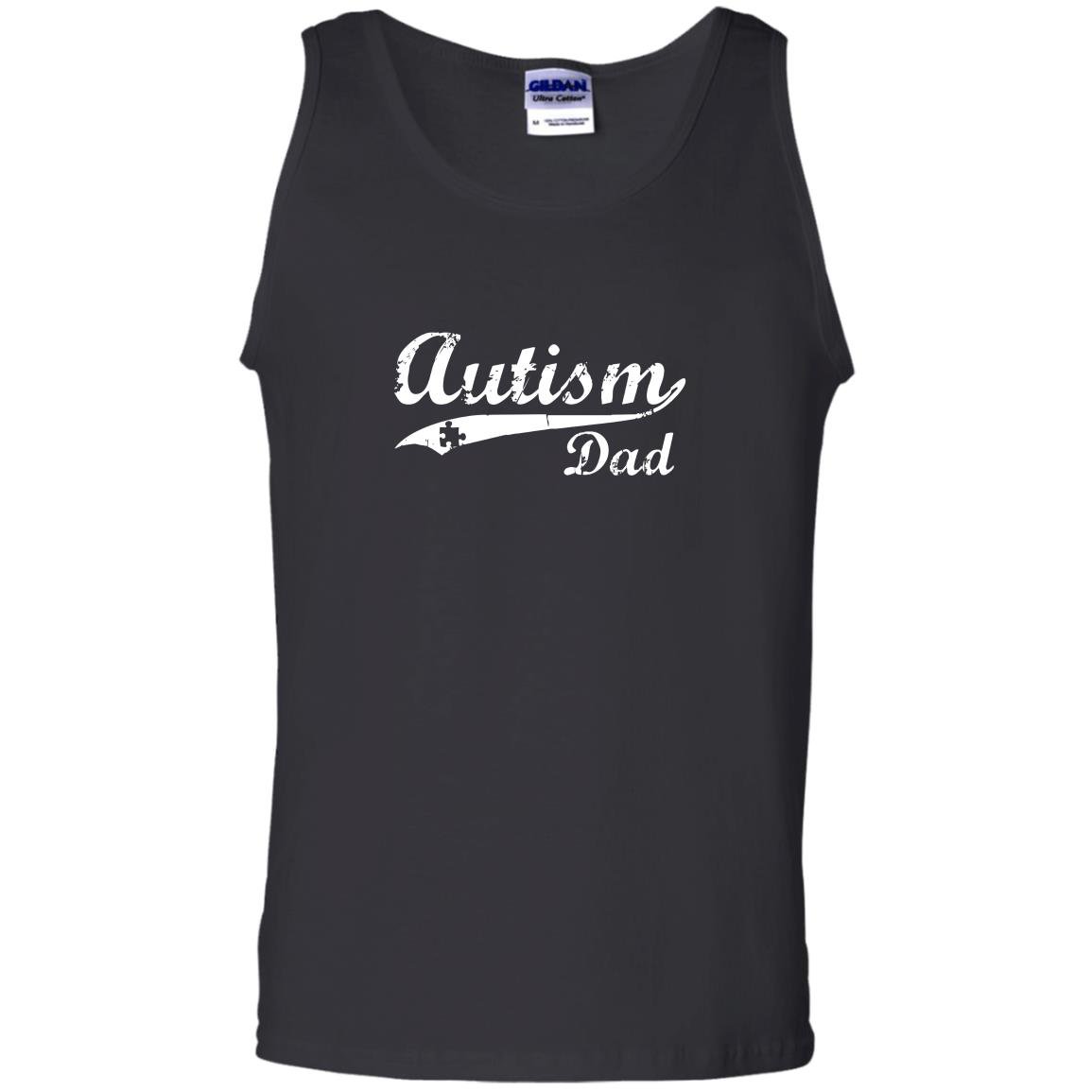 Autism dad autism awareness gift Tank Top