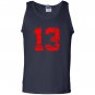Calidesign red bandana 13 retro bred Tank Top
