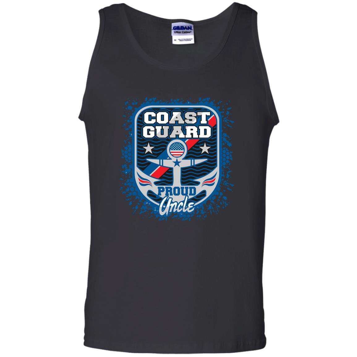 Coast guard proud uncle Tank Top