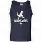 Daddysaurus rex father gift husband gift brother gift Tank Top